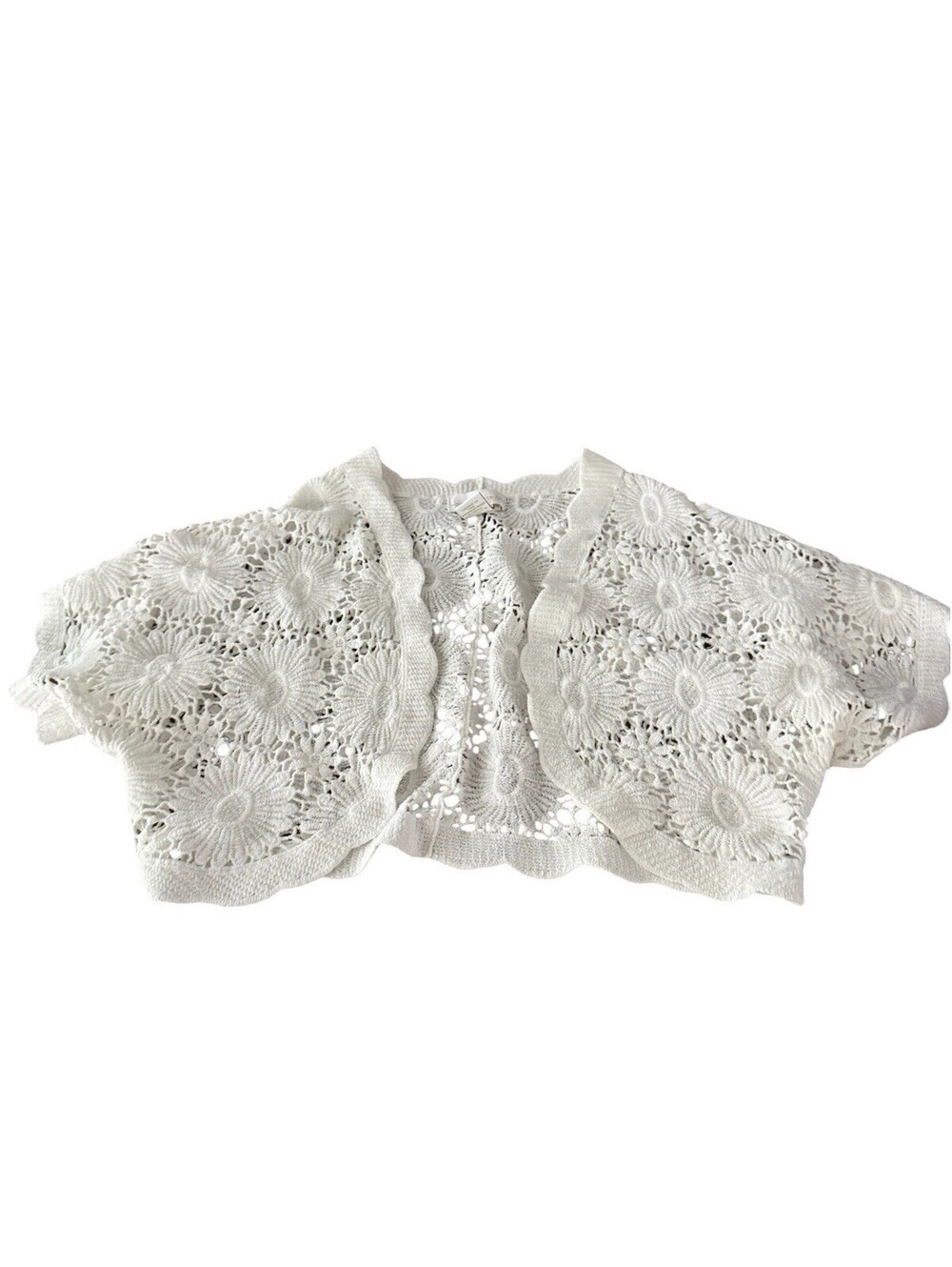 House Of Harlow White Crop Sweater One Size